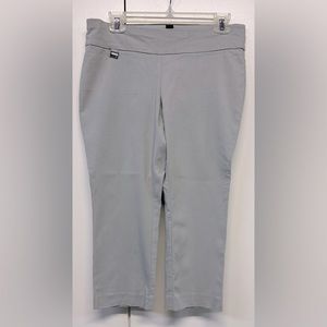 Alfani Woman’s light gray Tummy Control Pull on Skinny Pants - Size 8P